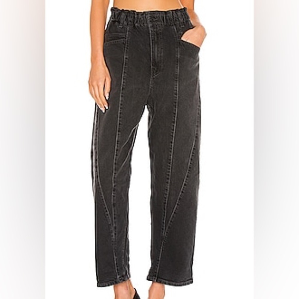 EUC We The Free Powell Boyfriend Pull On Jeans